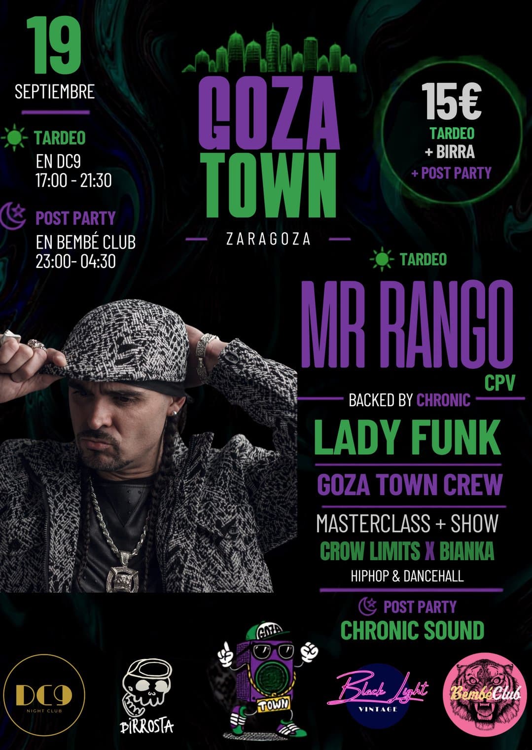 Cartel de Concierto de Hip-Hop