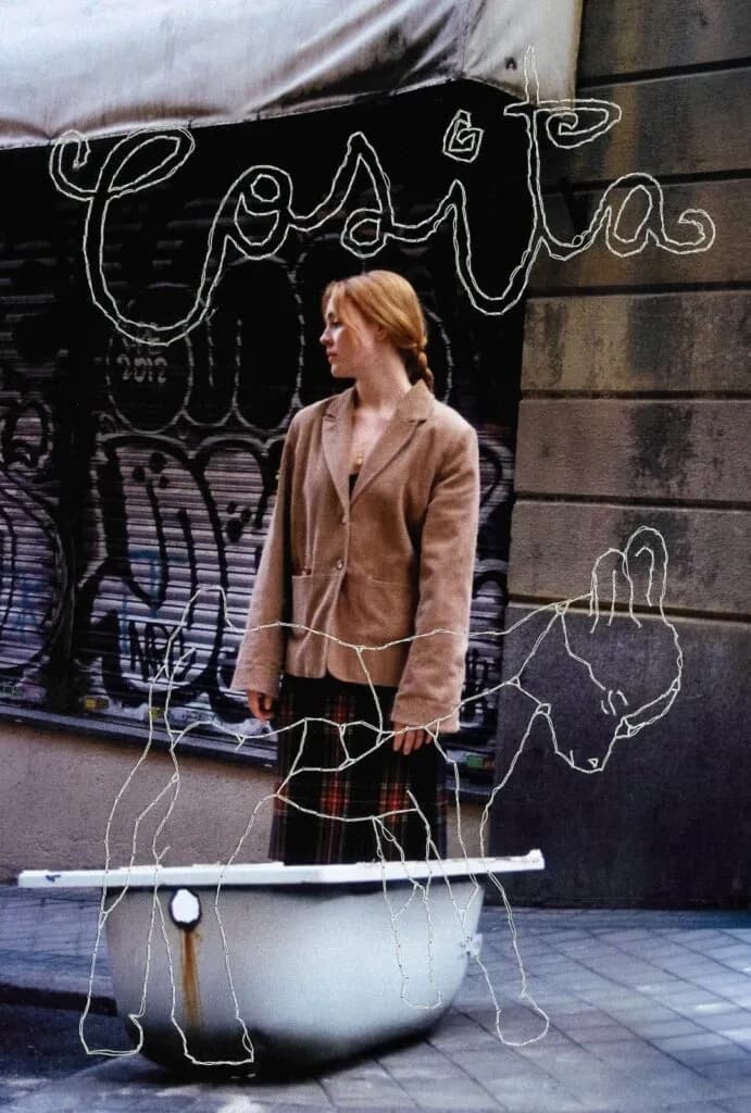 Cartel de Muestra de Cine Realizado por Mujeres: «Aragonesas» (Cosita, Priorizarse y Architecture Perpendicular)