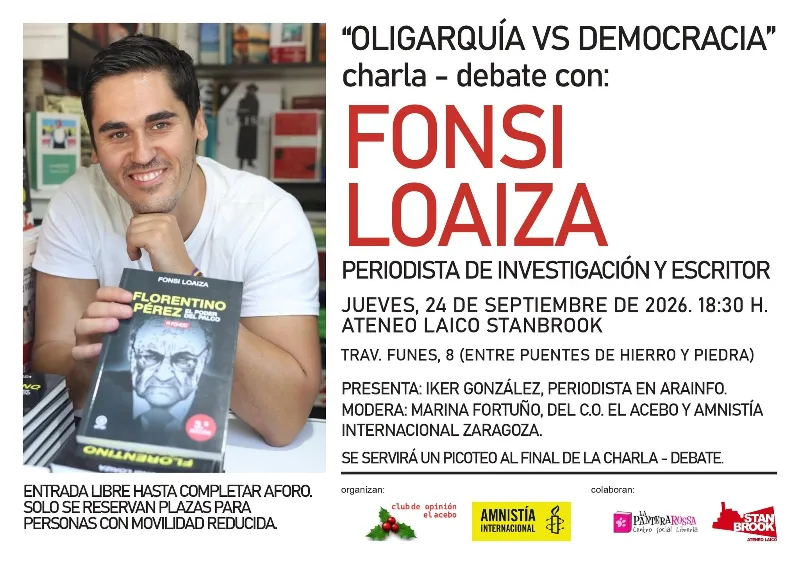 Cartel de Oligarquía vs democracia, con Fonsi Loaiza