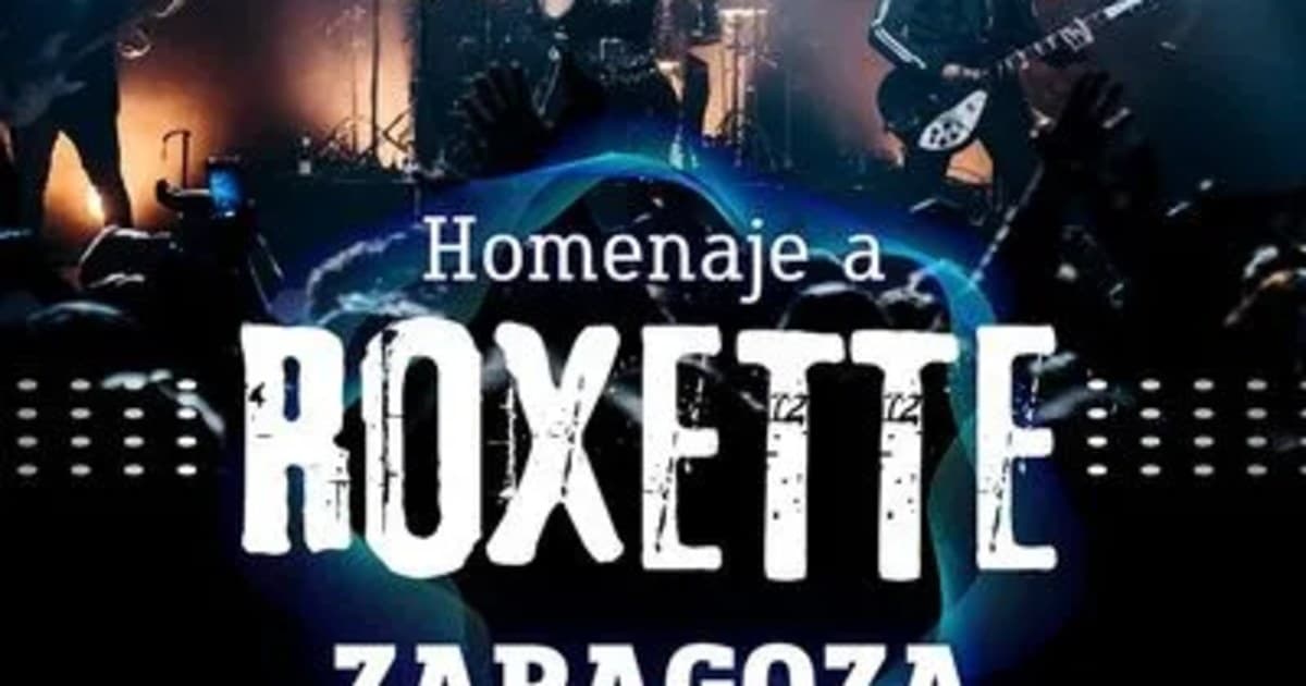 Cartel de Roxette Experience