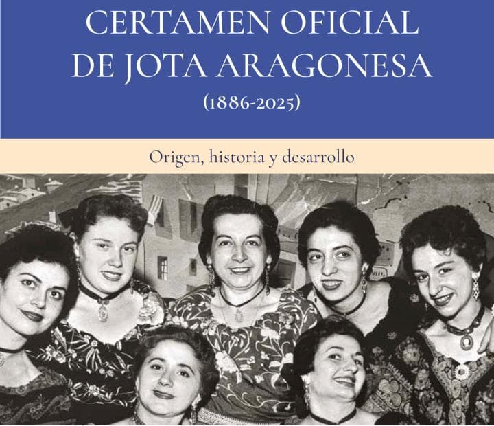 Cartel de Presentación del libro «Certamen Oficial de Jota Aragonesa (1886-2025)»