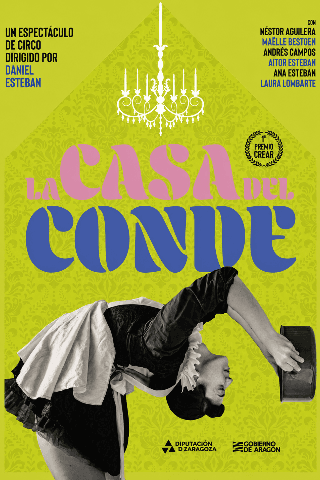 Cartel de La Casa del Conde - Carpa 502 Circo