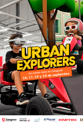 Cartel de KARTeX Urban Explorers: aprender seguridad vial de forma inmersiva
