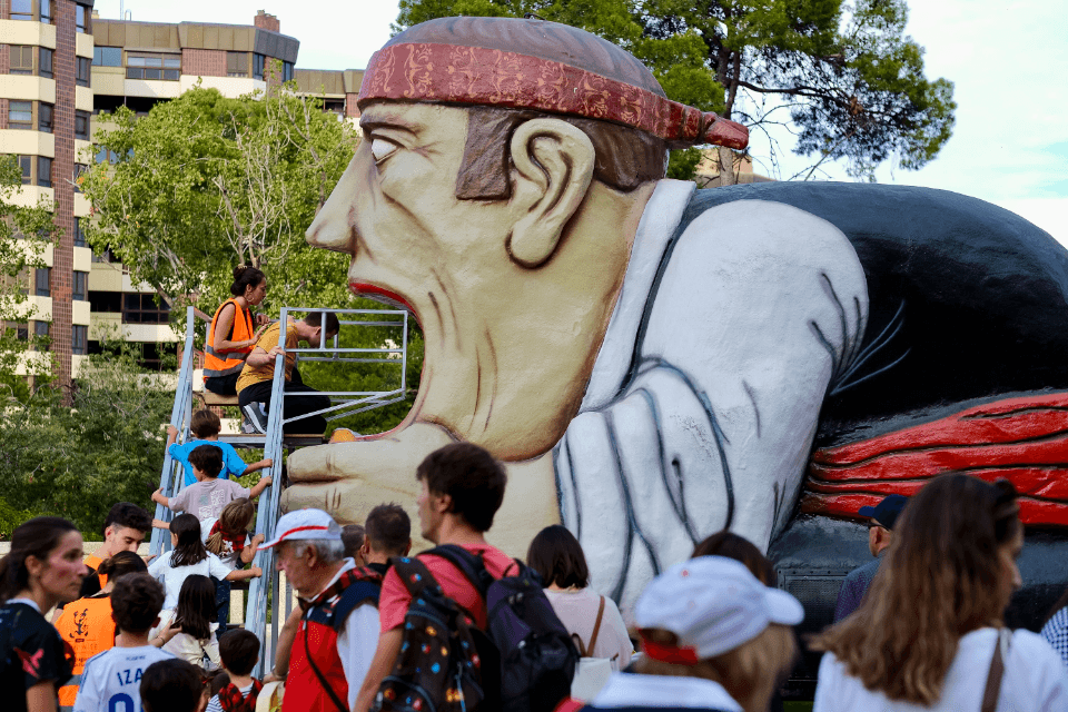 Cartel de Tragachicos. Puerto Venecia