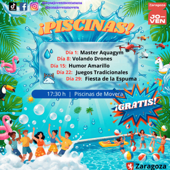 Cartel de Summer 2026... Movera Pool Days