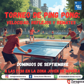 Cartel de Ping Pong: reflejos, estrategia y mucha diversión