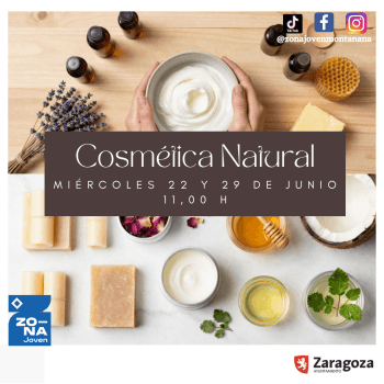 Cartel de Summer 2026... Cosmética natural