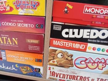 Cartel de Juegos de mesa veraniegos