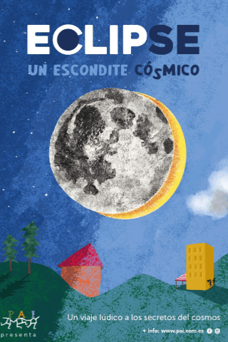 Cartel de Eclipse. Un escondite cósmico