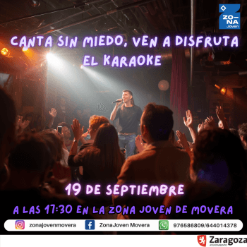 Cartel de Afina la voz ¡empieza el show!