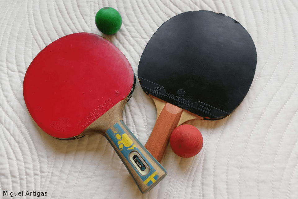 Cartel de Torneo de tenis de mesa
