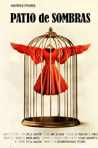Cartel de Patio de Sombras. MikrÓPERA