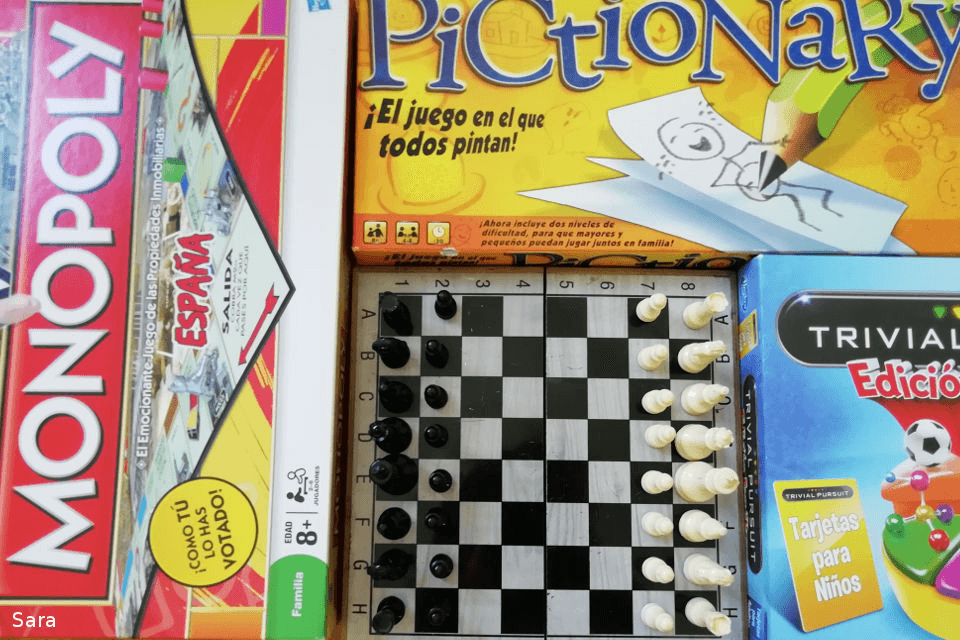 Cartel de Juegos de mesa: Tableros Unidos