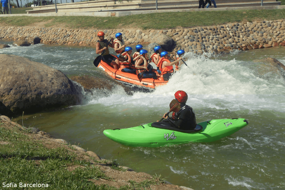 Cartel de Paseo en Kayak por el Ebro