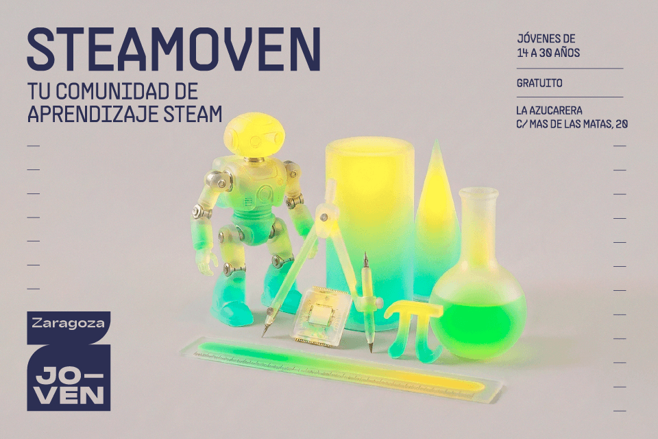 Cartel de Jornada de bienvenida a la comunidad SteaMoven