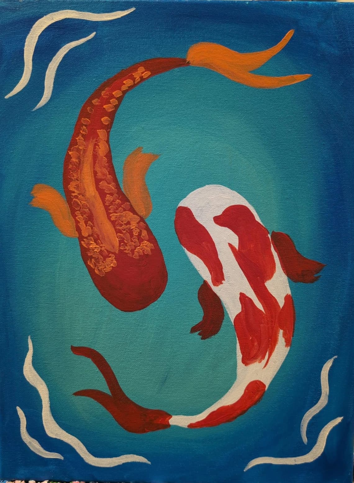 Cartel de Pinta y Brinda: Peces