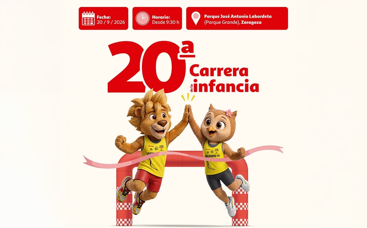 Cartel de 20ª Carrera de la Infancia