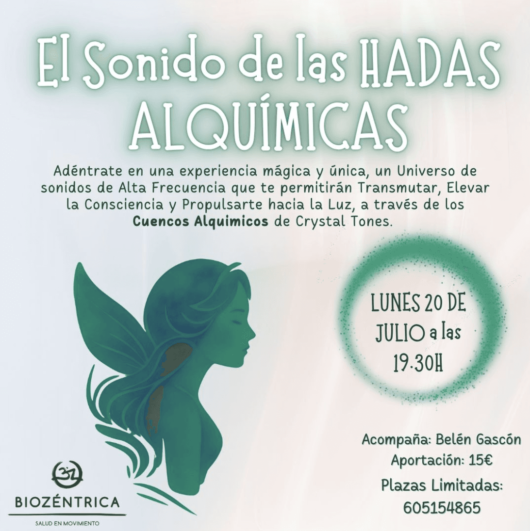 Cartel de El Sonido de las Hadas Alquímicas