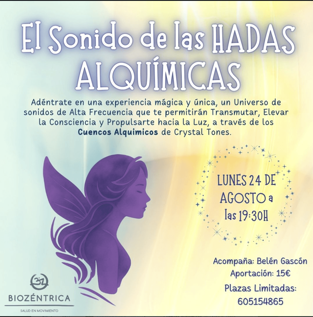 Cartel de El sonido de las hadas alquímicas