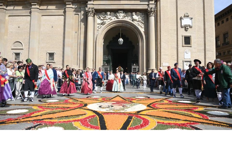 Cartel de Alfombra Ofrenda
