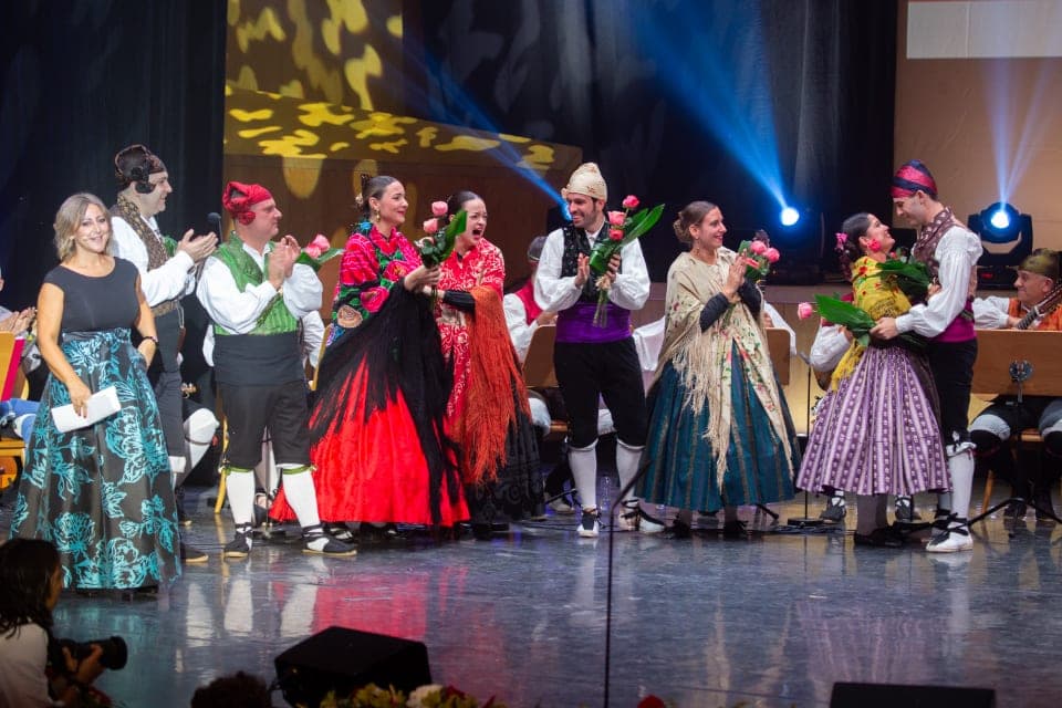 Cartel de Ganadores del XL Certamen Oficial de Jota Aragonesa