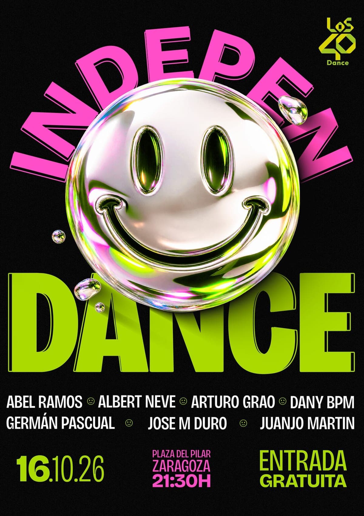 Cartel de 40 Independance
