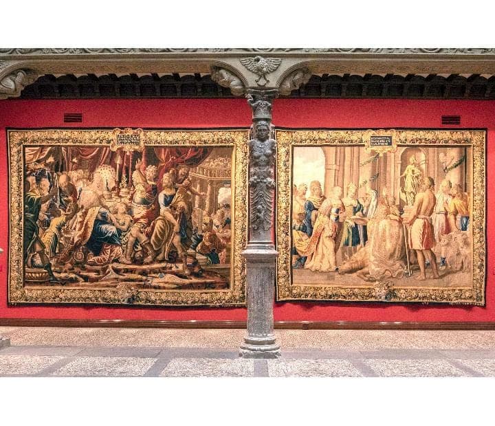Cartel de Tapices para el Patio de la Infanta