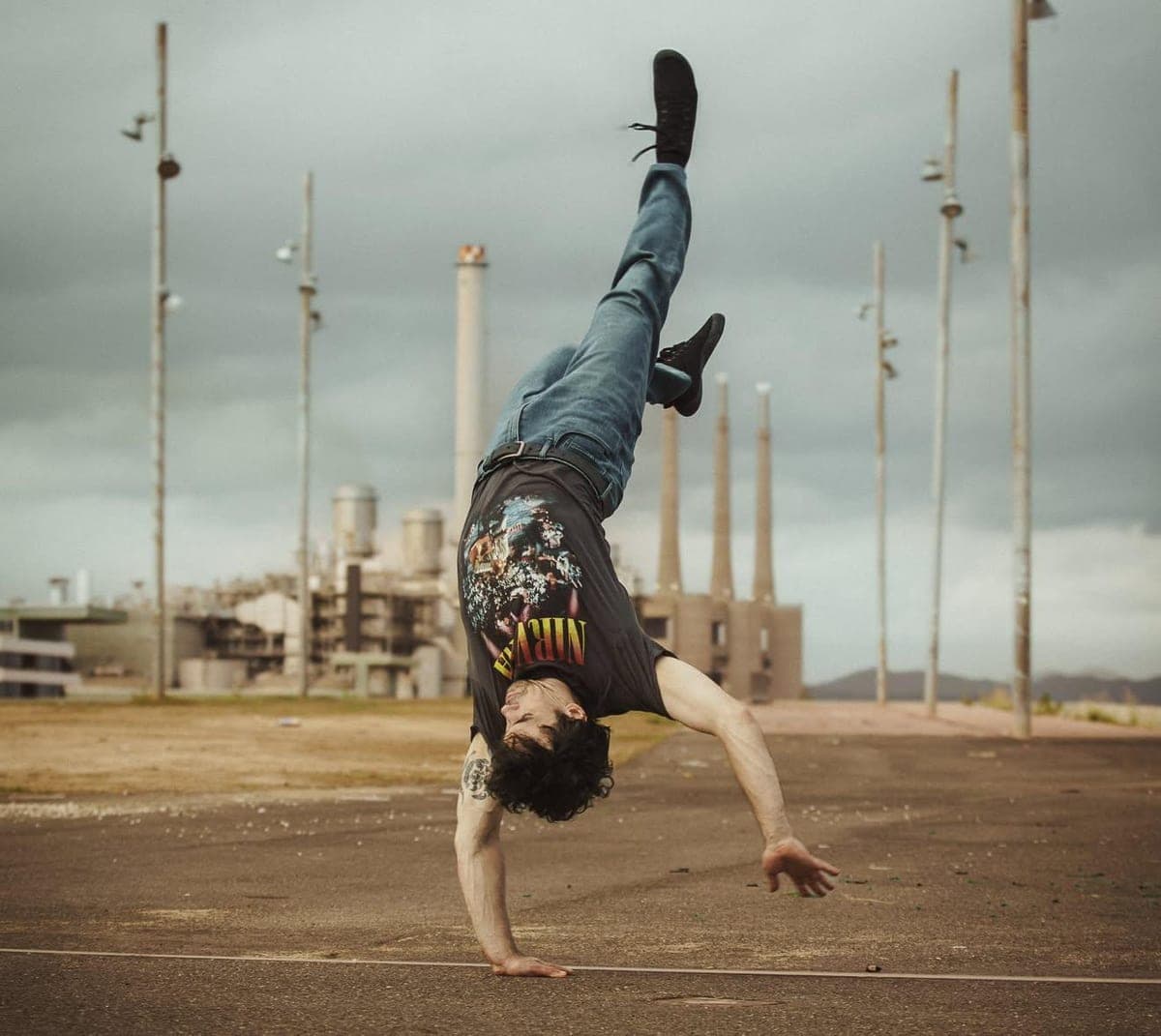 Cartel de Historias en danza. Cia Wonderground