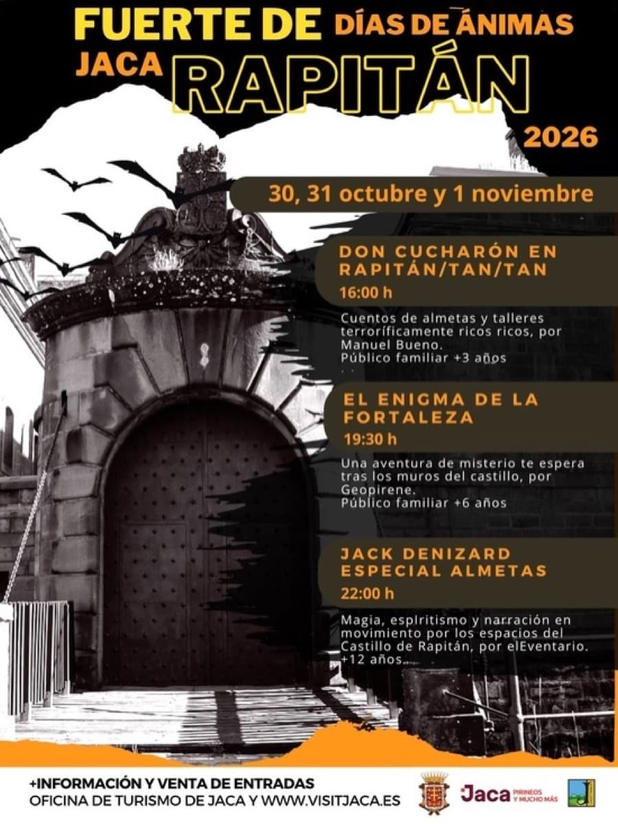 Cartel de Días de Ánimas: «Don Cucharón en Rapitán/Tan/Tan»