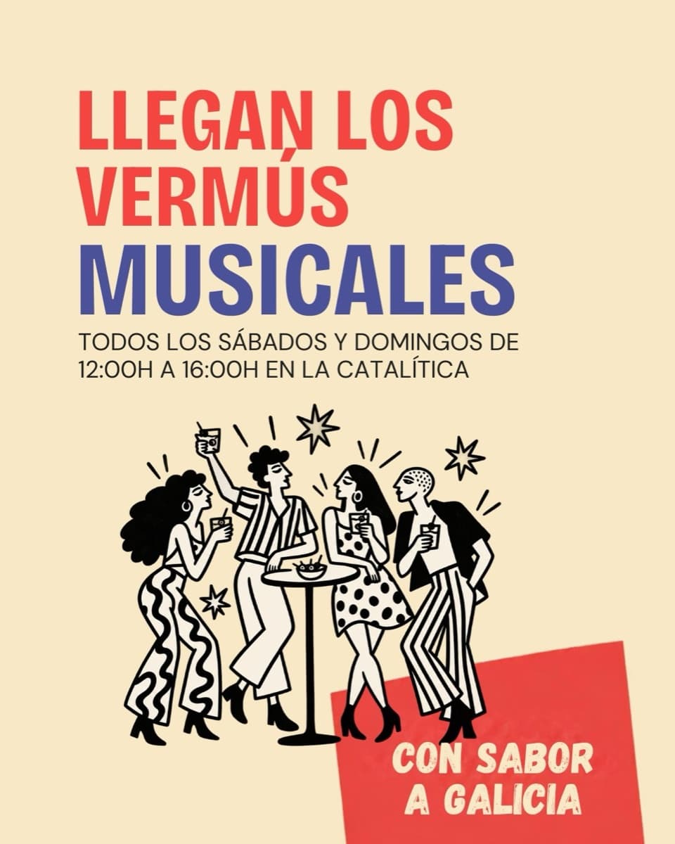 Cartel de Vermú musical en La Catalítica