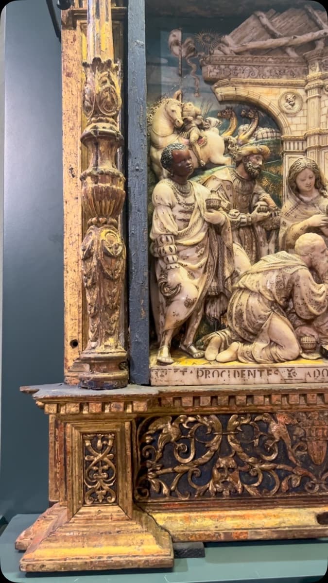 Cartel de Visitas especiales a los retablos renacentistas de la Catedral y el Museo Diocesano