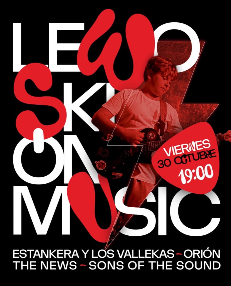 Cartel de Combos de On Music en el Lebowski