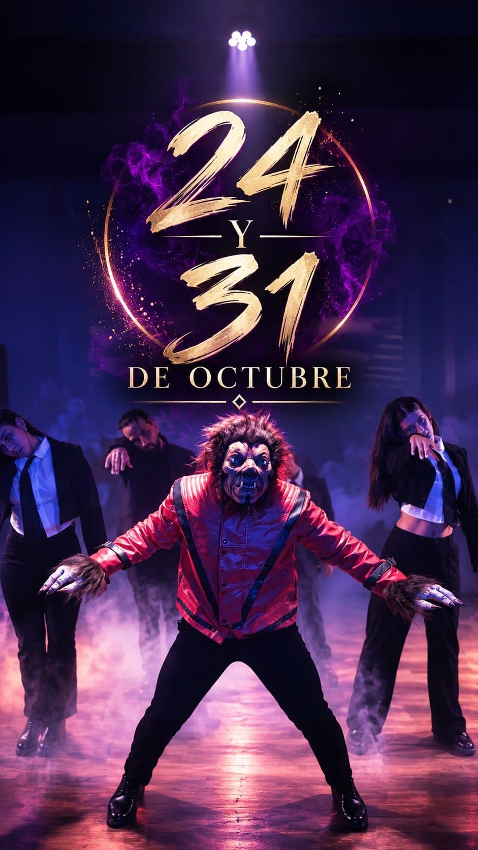 Cartel de «Clandestinos», espectáculo con música en directo en Wakanda