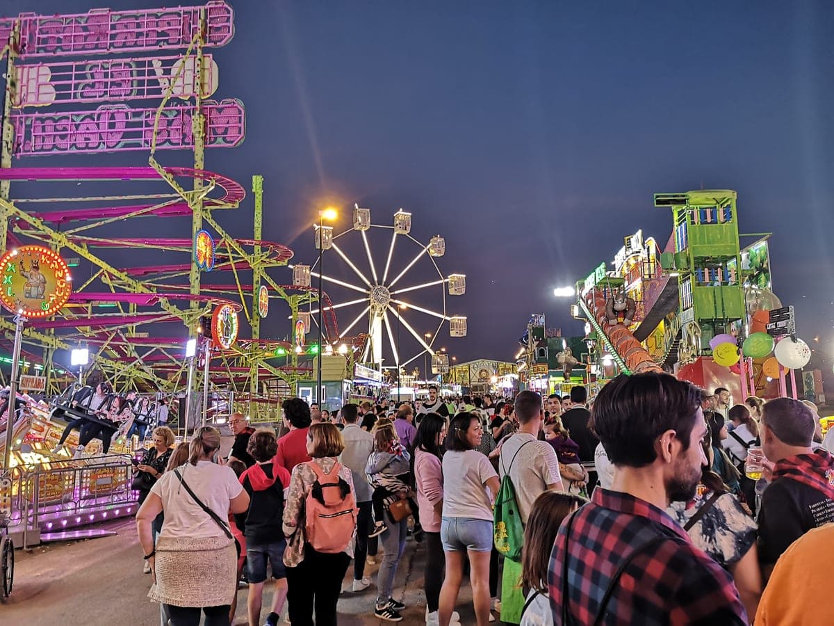Cartel de Ferias del Pilar en Valdespartera
