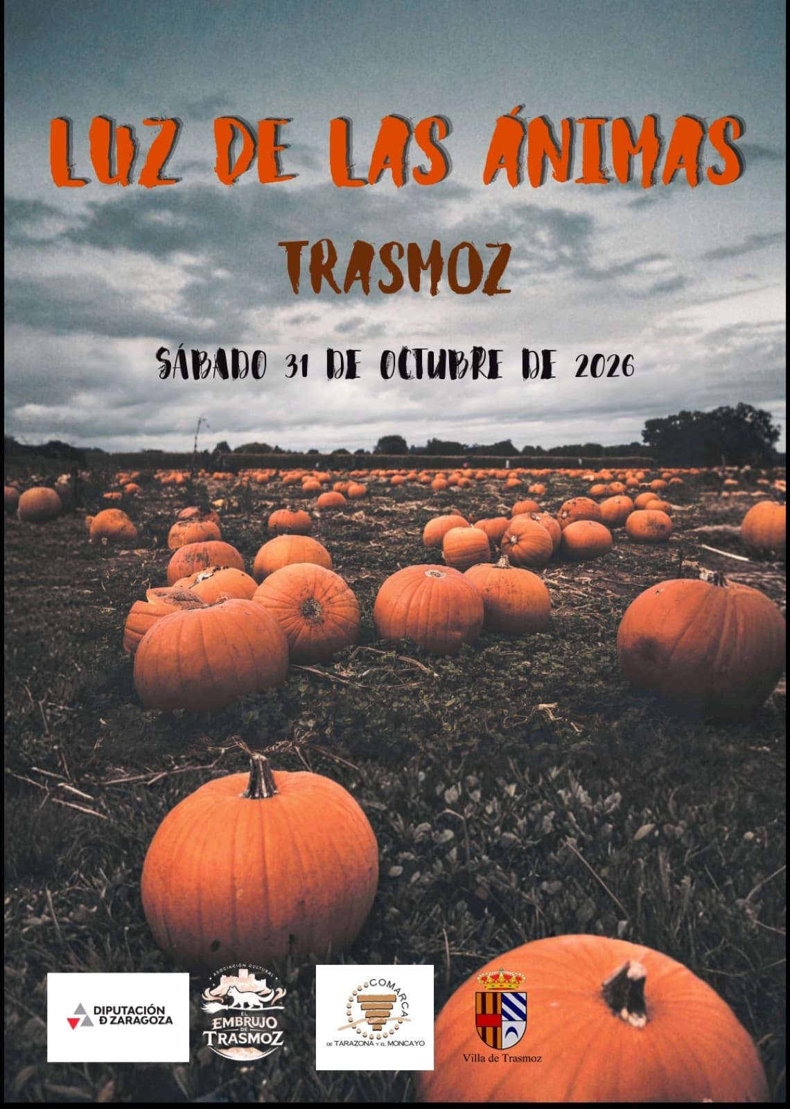 Cartel de La Luz de las Ánimas en Trasmoz