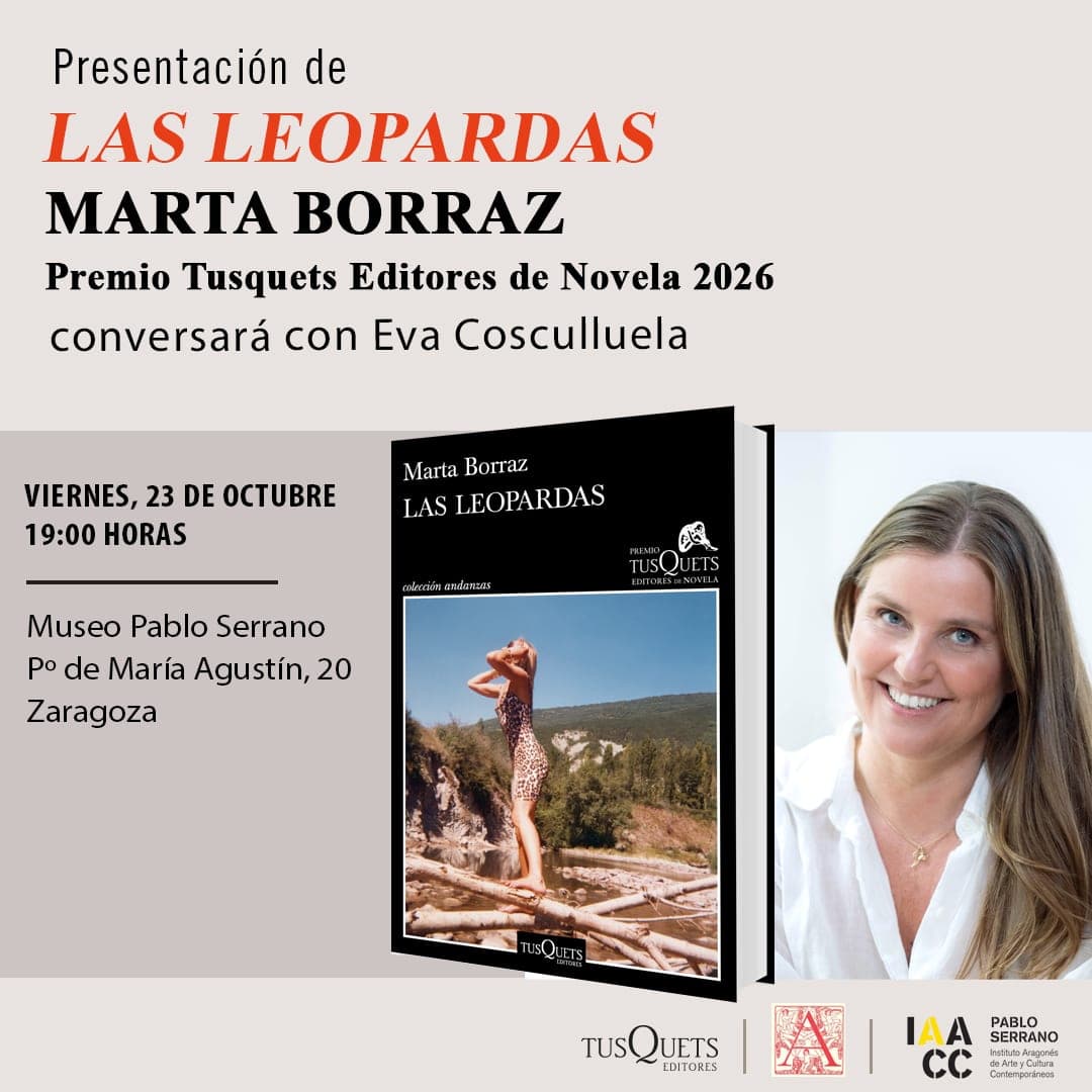 Cartel de Marta Borraz presenta «Las leopardas»