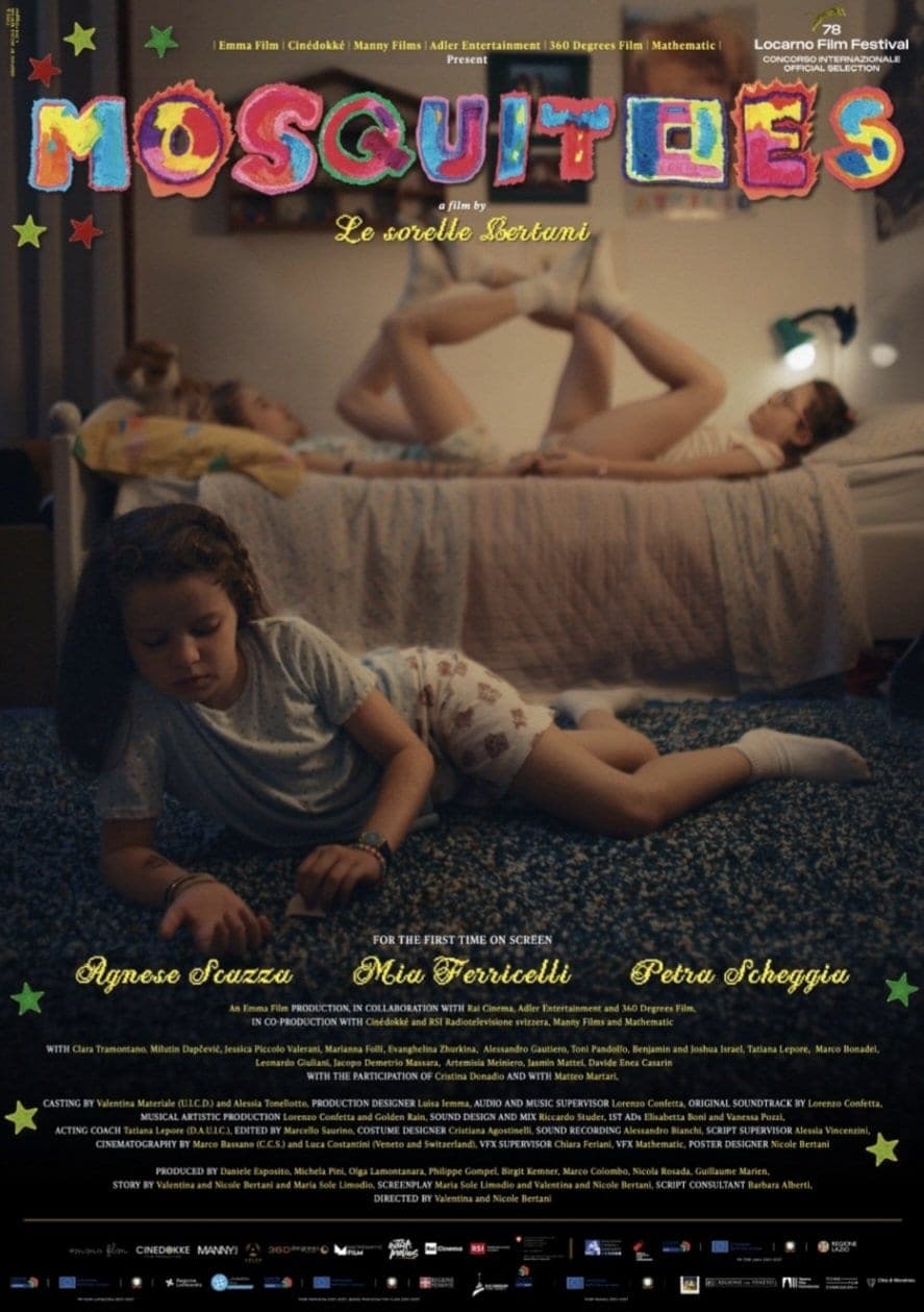 Cartel de Muestra de Cine Realizado por Mujeres: «Le Bambine (Mosquitoes)», de las hermanas Bertani