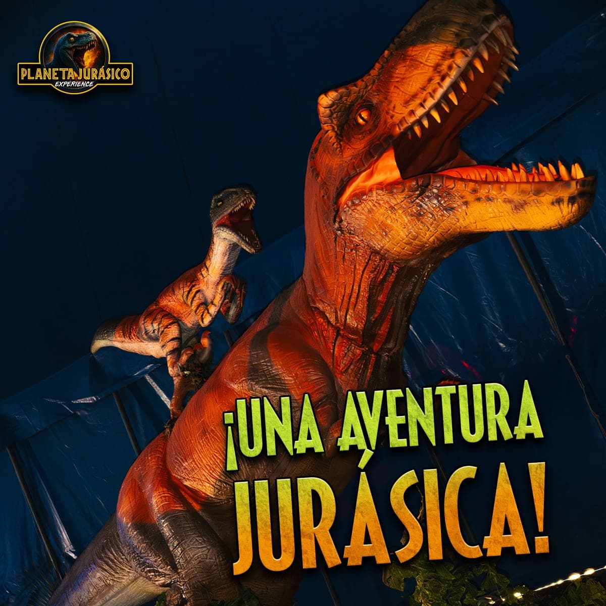Cartel de Planeta Jurásico