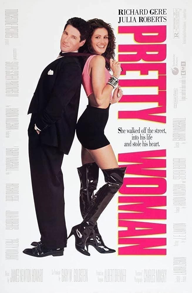 Cartel de «Pretty Woman» en versión original en los Cines Palafox