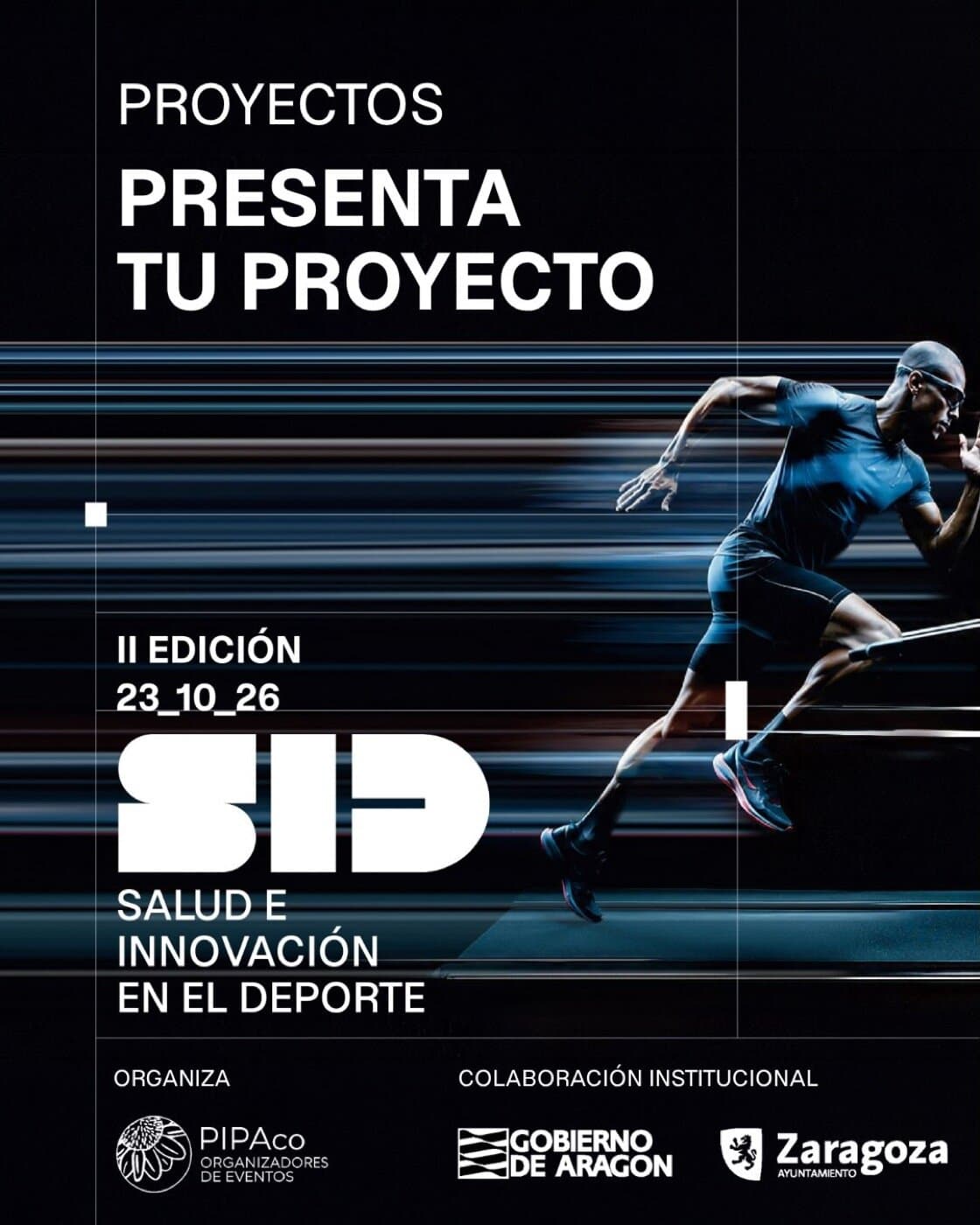 Cartel de SID: jornada de salud e innovación en el deporte en Etopia