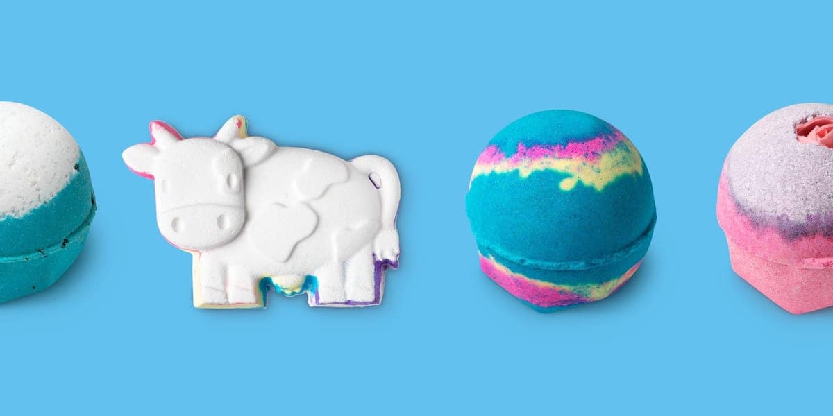 Cartel de Taller de bombas de baño en Lush