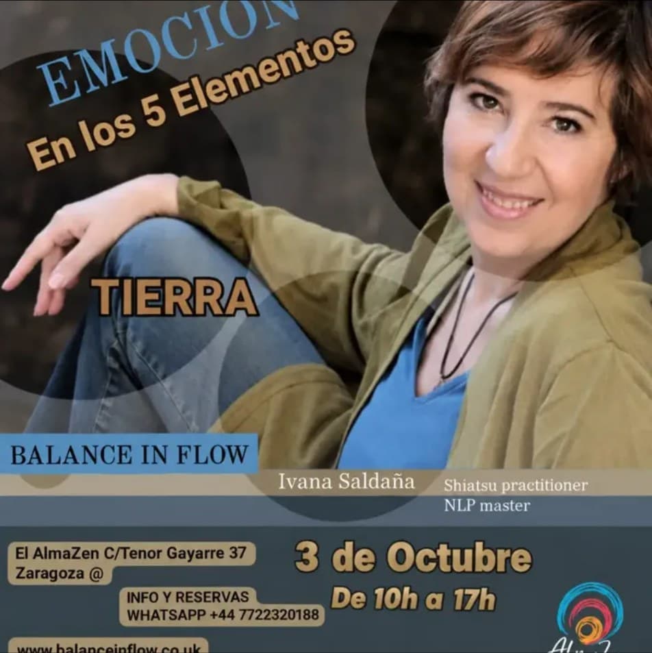 Cartel de Taller de formación: el Elemento Tierra (Tao, Qigong y Shiatsu)