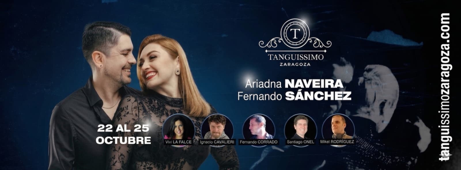 Cartel de Tanguissimo Zaragoza 2026: festival de tango