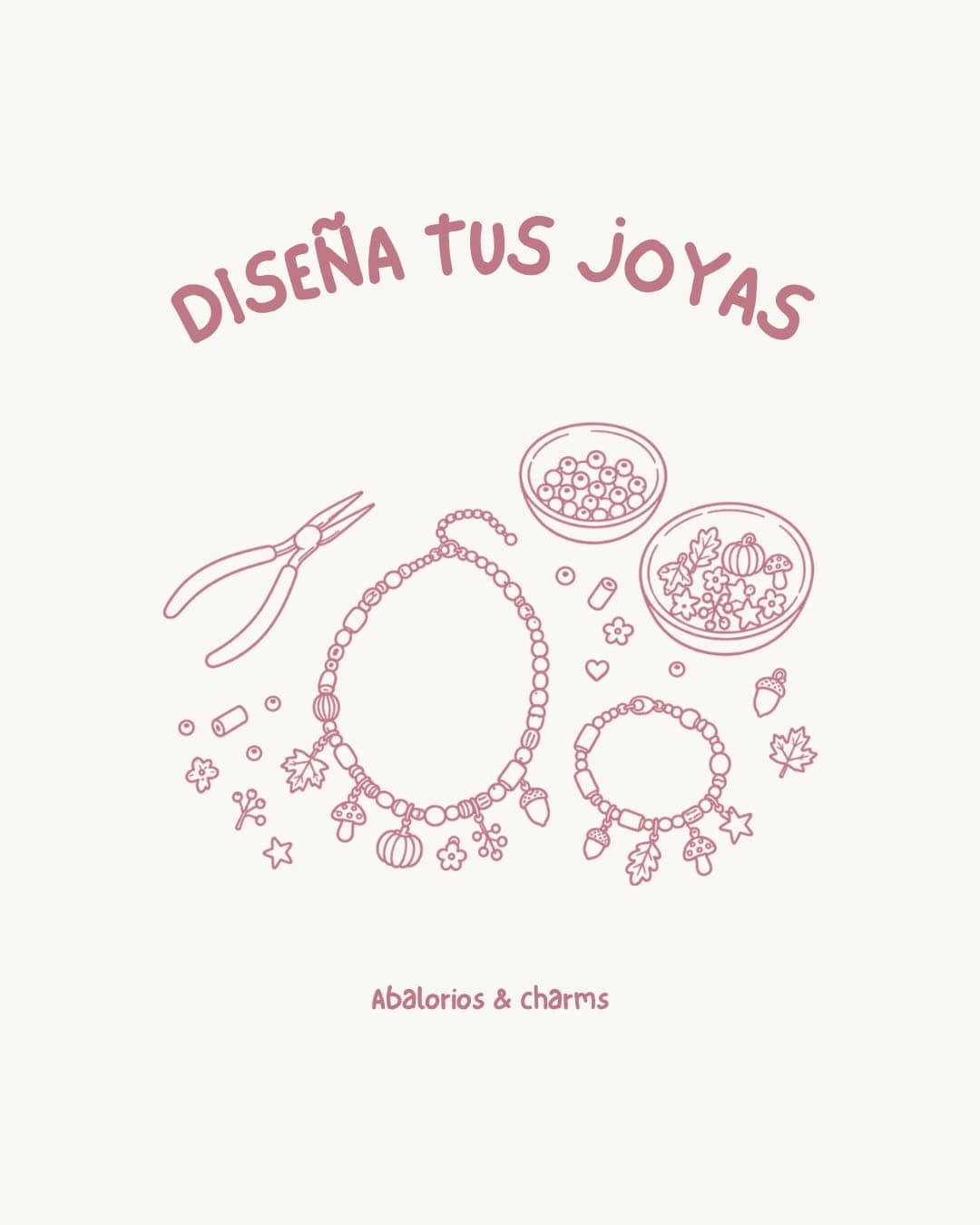 Cartel de Taller: diseña tus joyas