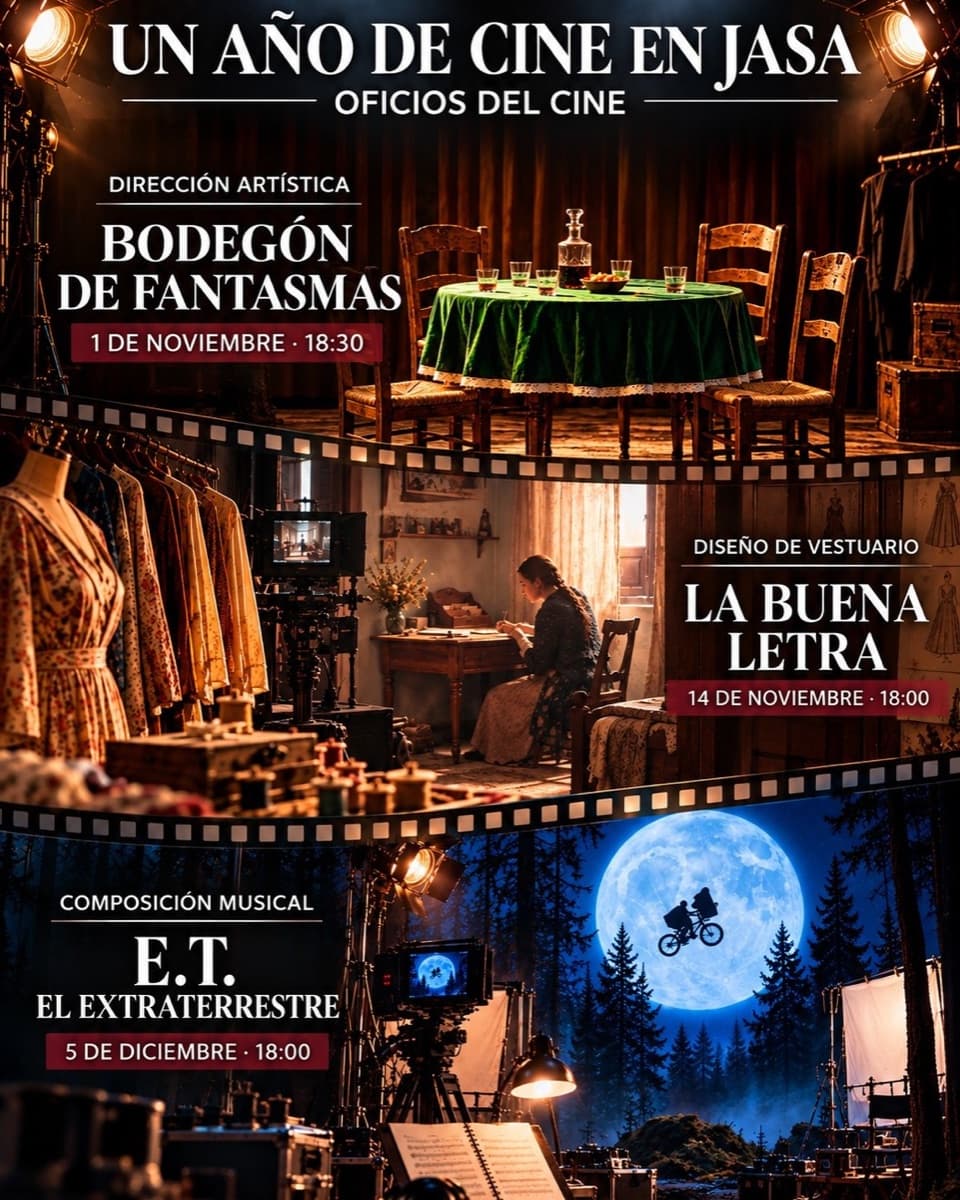 Cartel de Un año de cine en Jasa: «E.T., el extraterrestre»