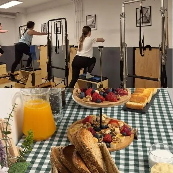 Cartel de Pilates & Brunch en Body Mind Center