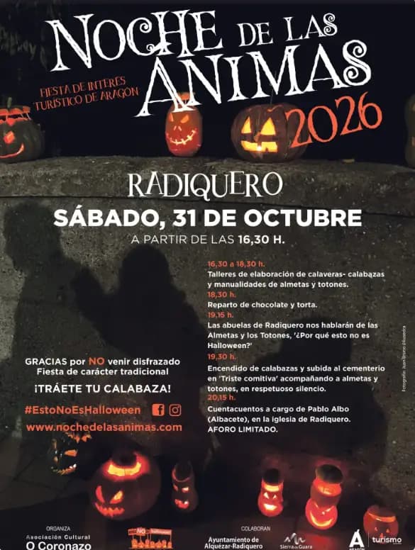 Cartel de Noche de las Ánimas de Radiquero