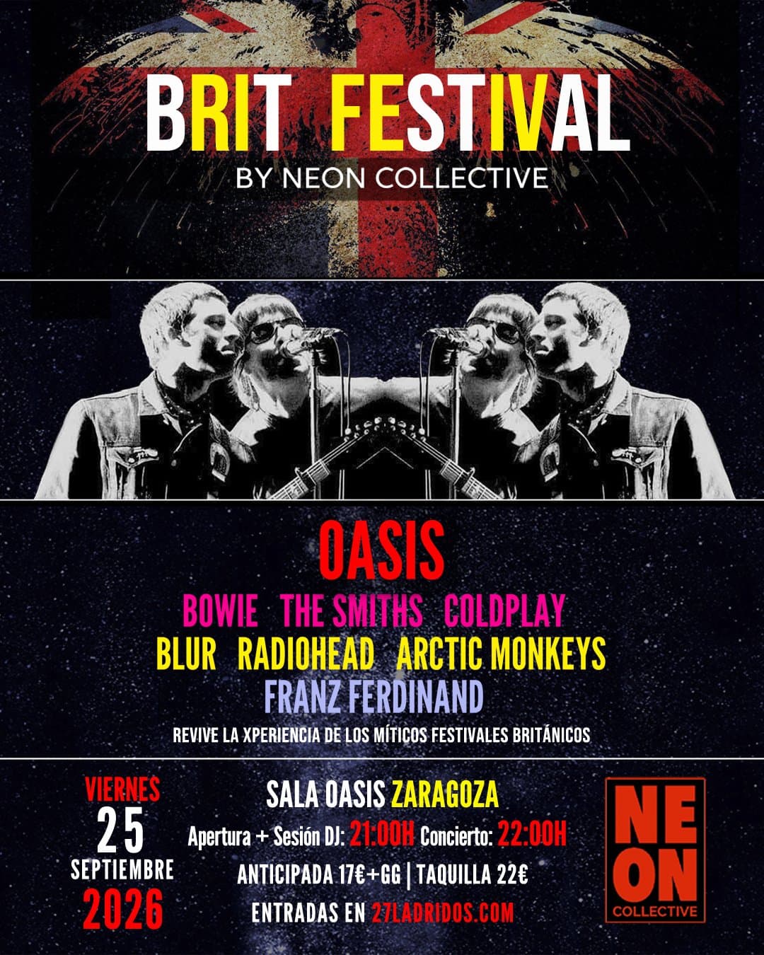 Cartel de Brit Festival