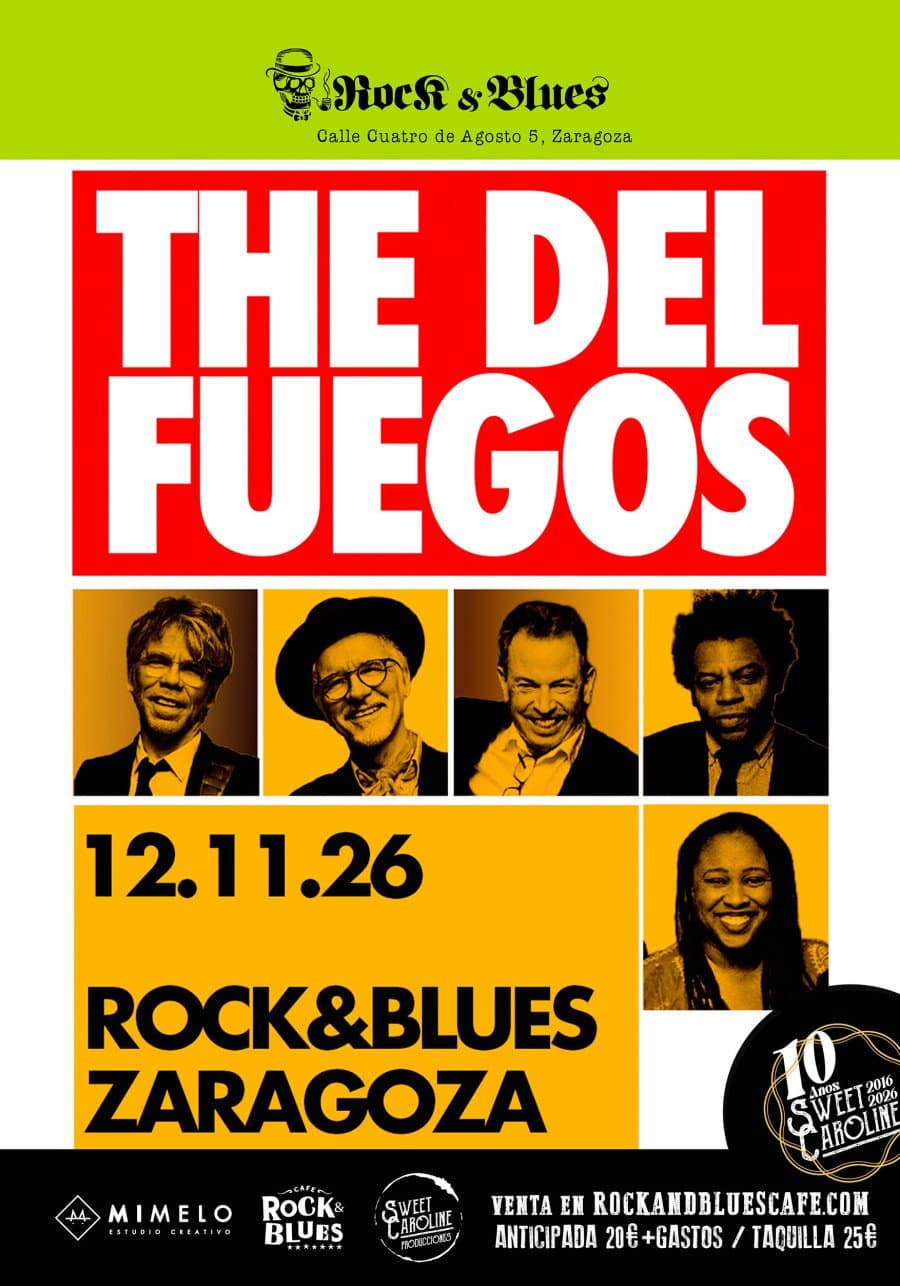 Cartel de The Del Fuegos