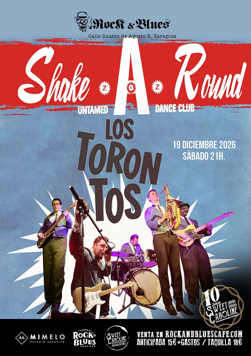 Cartel de Shake-a-Round: Los Torontos